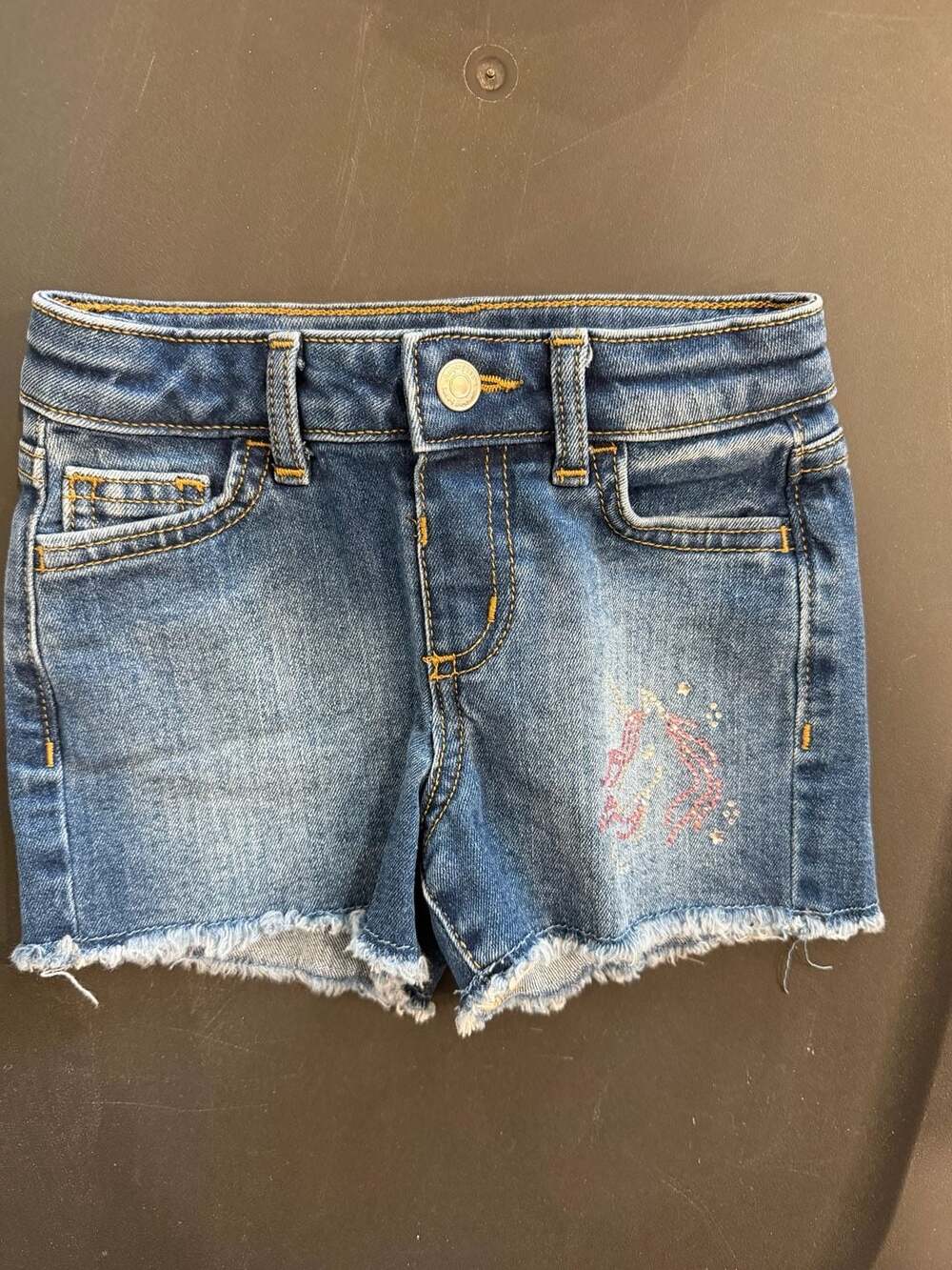 girls low rise midi shorts